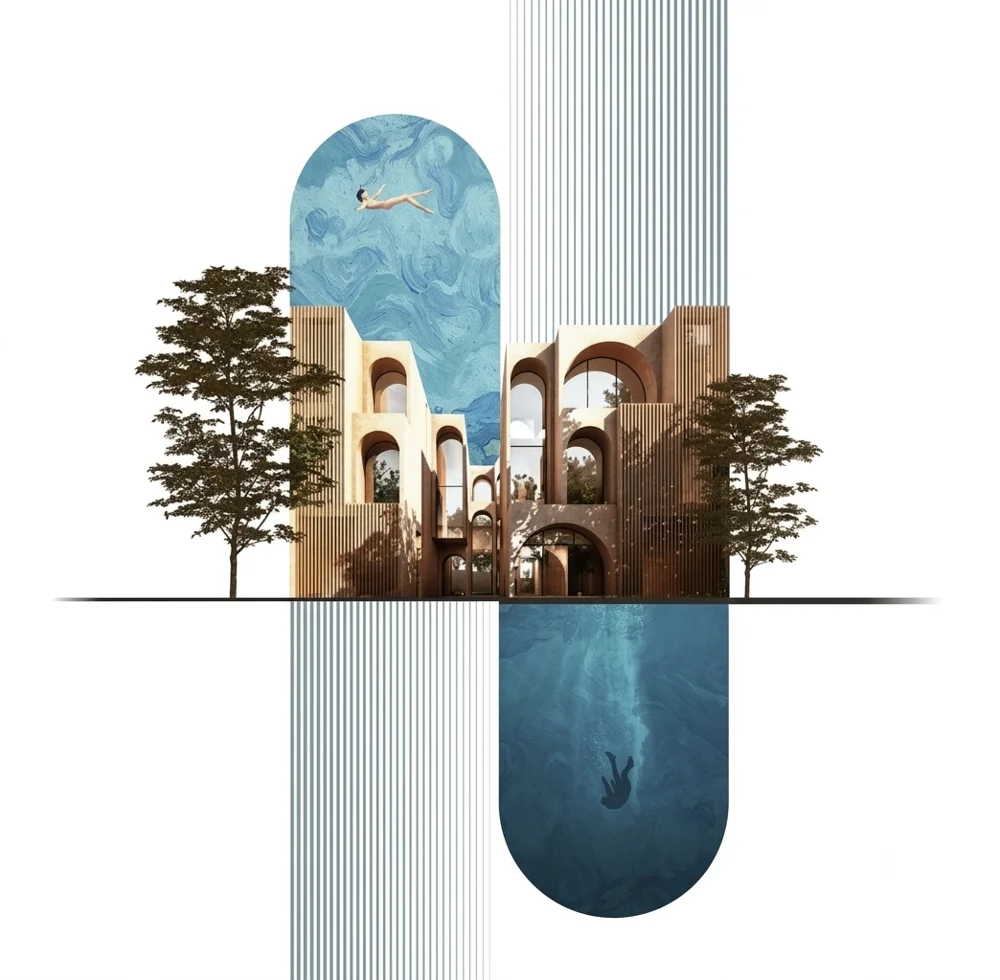 ترکیب بصری نما و فضای معماری